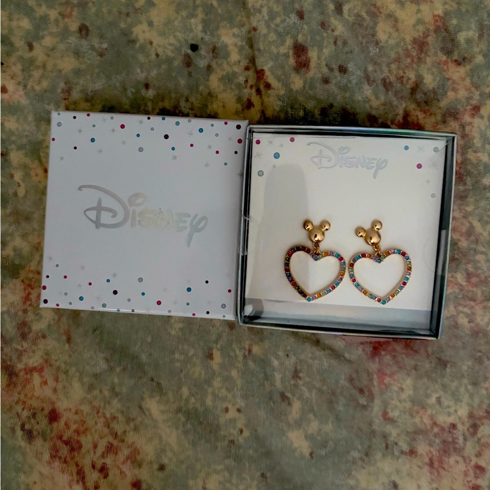 NEW Disney Mickey Mouse earrings.